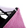 3 Steps Pet Stairs for Dogs - Dark pink