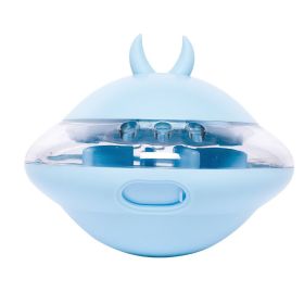 Aiwo Cross border Dog Toy Tumbler Puzzle Puzzle Toy UFO Spill Toy Multifunctional Dog Toy Manufacturer (Specifications: individual, colour: blue)